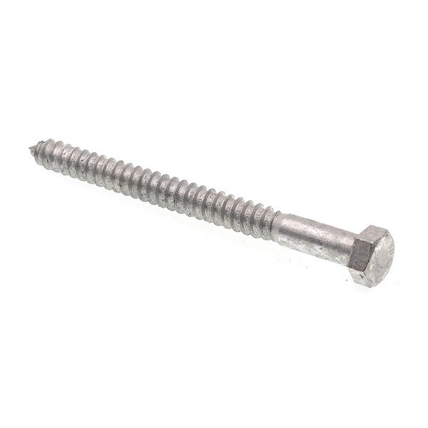 Prime-Line Hex Lag Screw 1/2in X 6in A307 Grade A Hot Dip Galvanized Steel 15PK 9057168 - main